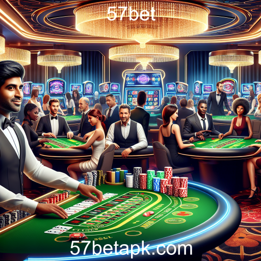 A Experiência do Cassino Ao Vivo no 57bet: Um Mergulho no Jogo Real