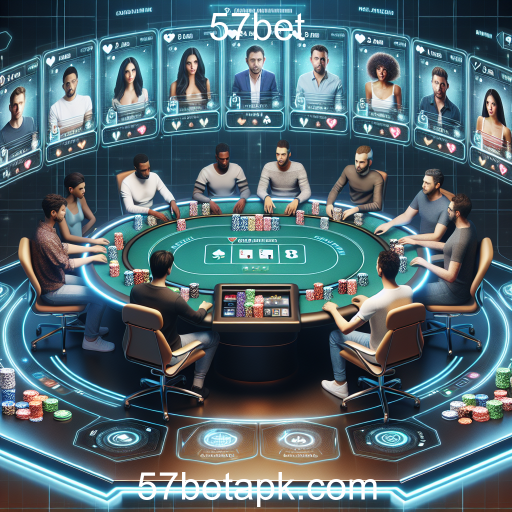 Descubra o Mundo do Poker Online no 57bet